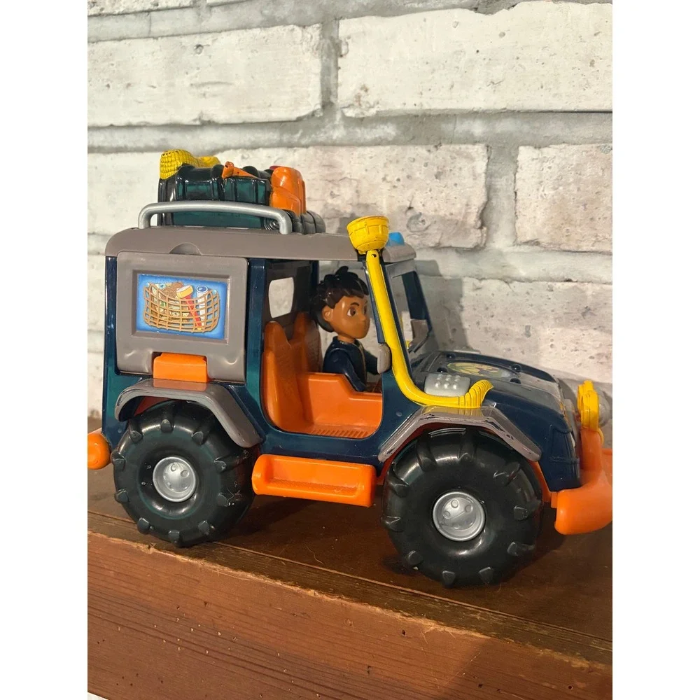 2007 Fisher-Price Go Diego Go! Dinosaur Transport Vehicle and Figure